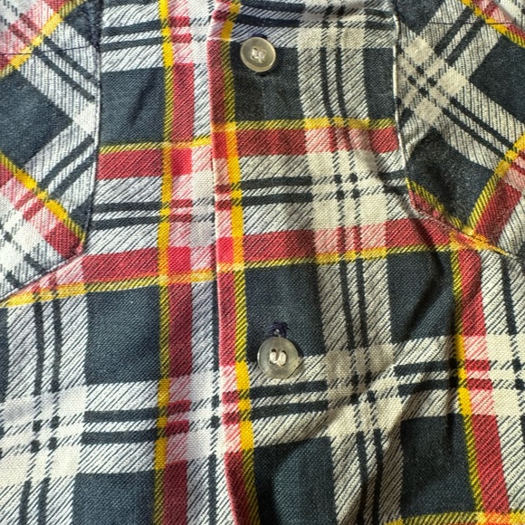 Vintage Longstreet Plaid Shirt Medium Long Sleeve 100% Cotton Button Down Shirt - Picture 5 of 8